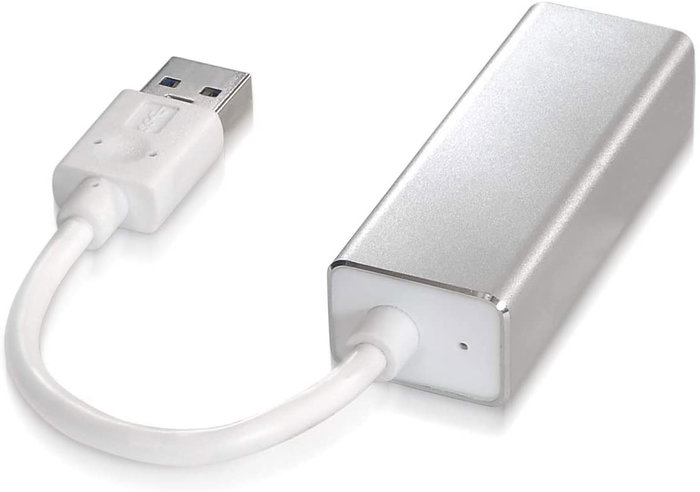 Aisens Conversor USB 3.0 a Ethernet Gigabit A106-0049 Blanco/Plata Aisens Conversor USB 3.0 a Ethernet Gigabit A106-0049 Blanco/Plata
